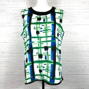 Karl Lagerfeld Sleeveless Top Large